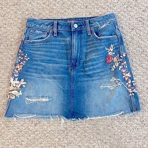 Jean skirt